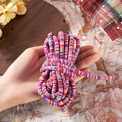 5M Ethnic Style Nylon Braided Round Cords&nbsp;OCOR-TA0003-21C