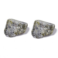 天然混合宝石ビーズ  ラフ原石  穴なし/ドリルなし  ナゲット  10~18x9~12x3~10mm  箱：13x12x1.2センチメートル  約20個/箱&nbsp;G-N0327-005
