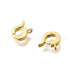 Brass Enhancer Shortener Pendant Bails&nbsp;KK-G600-22G