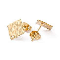 304 Stainless Steel Stud Earring Findings&nbsp;STAS-G270-02G-07