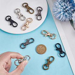 30Pcs 5 Colors Alloy Swivel Clasps&nbsp;FIND-PH0028-29