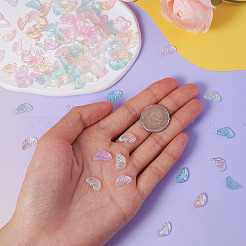 125Pcs 5 Colors Resin Cabochons&nbsp;MRMJ-TA0001-34