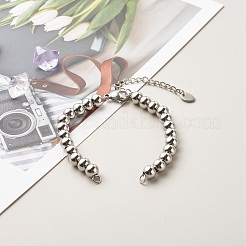 Tarnish Resistant 202 Stainless Steel Bracelet Making Findings&nbsp;AJEW-JB01072