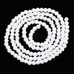 Opaque Solid Color Imitation Jade Glass Beads Strands&nbsp;X-EGLA-A039-P2mm-D15