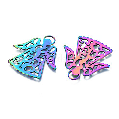 Ion Plating(IP) 201 Stainless Steel Pendants&nbsp;STAS-N098-039A-01