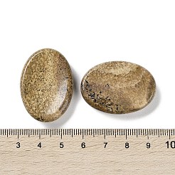 Oval Natural Picture Jasper Worry Stone&nbsp;G-G104-01A