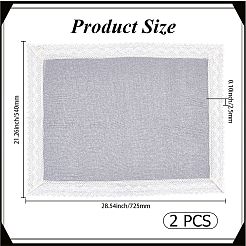 2Pcs Polyester Sofa Armrest Cover&nbsp;AJEW-GF0012-94A