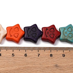 Synthetic Turquoise Beads Strands&nbsp;G-C147-12