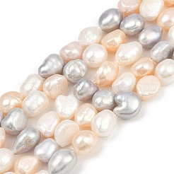 Natural Cultured Freshwater Pearl Beads Strands&nbsp;PEAR-P064-20K-09F