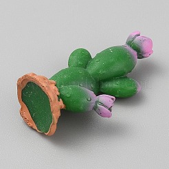 サボテンのミニチュア装飾品  マイクロランドスケープホームドールハウスアクセサリー  小道具の装飾のふりをする  12x21.5x34mm&nbsp;DJEW-CJC0005-04G