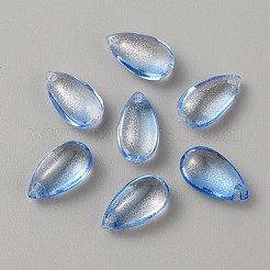 Handmade Lampwork Charms&nbsp;X-LAMP-WH0009-09C