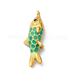 304 Stainless Steel Enamel Pendants&nbsp;STAS-I331-28G