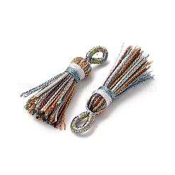 ポリエステルタッセルペンダント  ペルー  36~36.5x6~7mm  穴：3x5mm&nbsp;FIND-D302-01H