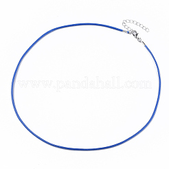 Waxed Cotton Cord Necklace Making&nbsp;MAK-S032-1.5mm-B06