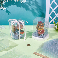 30Pcs Rectangle Transparent Plastic PVC Boxes Gift Packaging&nbsp;CON-BC0007-88