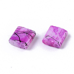 2-Hole Drawbench Glass Seed Beads&nbsp;SEED-S023-43C-04