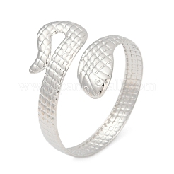 Snake Alloy Cuff Bangles for Women&nbsp;BJEW-G745-01P