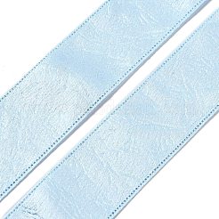 Imitation Leather Polyester Ribbon&nbsp;X1-DIY-R050-02F