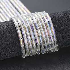 Electroplate Glass Beads Strands&nbsp;X-EGLA-K014-B-AB01