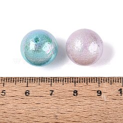 UV Plating Opaque ABS Plastic Beads&nbsp;KY-Q006-06