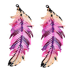 Spray Painted 430 Stainless Steel Pendants&nbsp;STAS-TAC0004-033Q