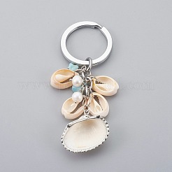 Electroplate Shell Keychain&nbsp;KEYC-JKC00177