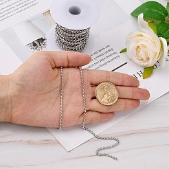 Tarnish Resistant 304 Stainless Steel Ball Beaded Chains&nbsp;CHS-K002-11
