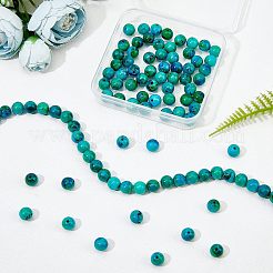 3 Strands Natural Chrysocolla Beads Strands&nbsp;G-OC0002-43