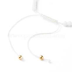 Adjustable Nylon Thread Braided Bead Bracelets Set&nbsp;BJEW-JB06440