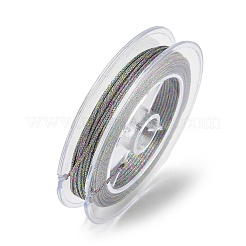 ポリエステルメタリック糸  魚糸入り  ラウンド  カラフル  1mm&nbsp;OCOR-D301-05