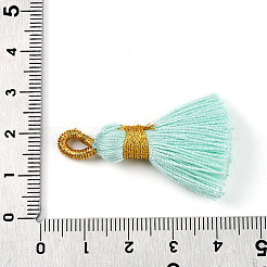 Polycotton(Polyester Cotton) Tassel Pendant Decorations&nbsp;FIND-N006-01D
