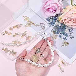 22 個 11 スタイル合金ペンダント装飾  合金製カニカン付き  混合図形  29~39mm  2個/スタイル&nbsp;HJEW-BM0001-27