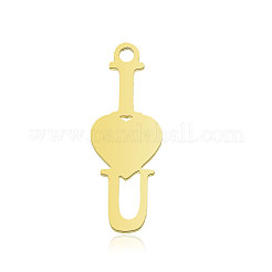 201 Stainless Steel Pendants Ion Plating(IP)&nbsp;LS-STAS-N090-LA876-2