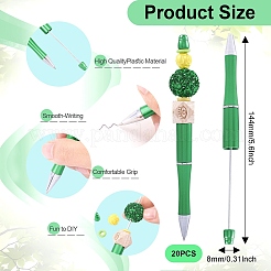 Plastic Beadable Pens&nbsp;AJEW-TAG0001-03A