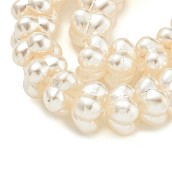 Transparent Spray Painted Glass Beads Strands&nbsp;GLAA-P066-01C