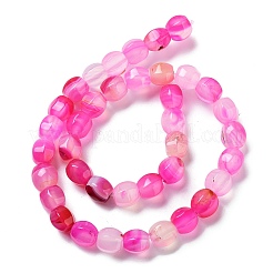 Natural Banded Agate Beads Strands&nbsp;G-G172-02B