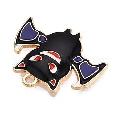 Halloween Theme Rack Plating Alloy Enamel Pendants&nbsp;X1-ENAM-N056-393C-KCG