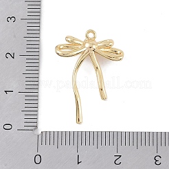 Brass Micro Pave Clear Cubic Zirconia Pendants&nbsp;KK-U008-03A-G