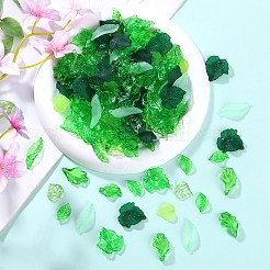 270Pcs 9 Styles Transparent Acrylic Pendant&nbsp;OACR-SZ0001-43
