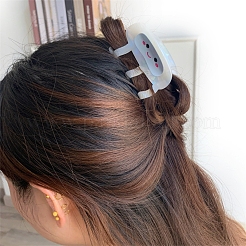 Cellulose Acetate(Resin) Claw Hair Clips&nbsp;PW-WG3A285-01
