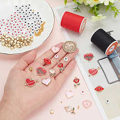 Valentine's Day DIY Bracelet Making Kit&nbsp;DIY-AR0003-53