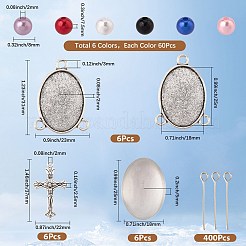 DIY Rosary Bead Jewelry Kits&nbsp;DIY-SC0029-71