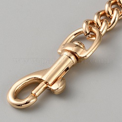 合金カーブチェーンバッグ延長チェーン  バッグ交換用アクセサリー用  ゴールドカラー  173mm&nbsp;FIND-WH0126-926