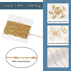 DIY Chain Bracelet Necklace Making Kit&nbsp;DIY-TA0005-79G