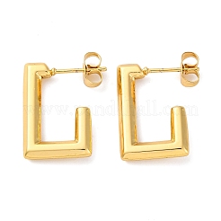 304 Stainless Steel Stud Earrings for Women&nbsp;EJEW-L296-033G-02