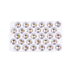 Electroplated Glass Charms&nbsp;EGLA-N006-060