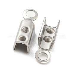Tarnish Resistant 304 Stainless Steel Folding Crimp Ends&nbsp;STAS-H376-114