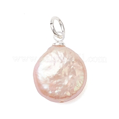 Natural Baroque Keshi Pearl Pendants&nbsp;PALLOY-JF04920-01