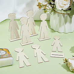 Wooden Boy Display Decorations&nbsp;AJEW-WH0270-939