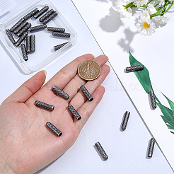 26Pcs Brass Aglets for Shoelaces&nbsp;KK-PH0015-16
